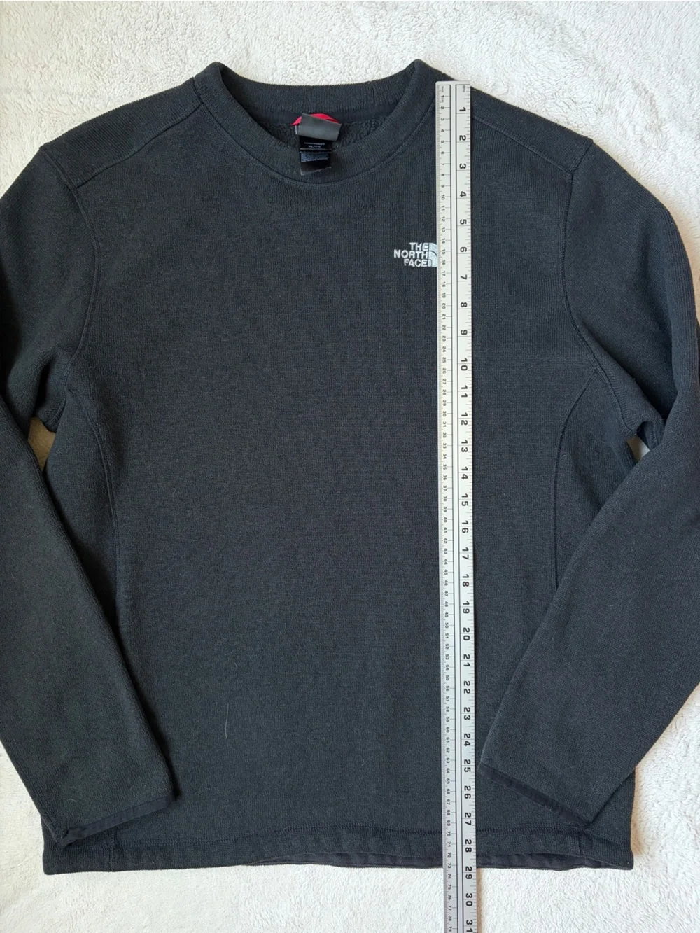 The North Face Men's Black Crewneck Fleece Pullover Men Size XL